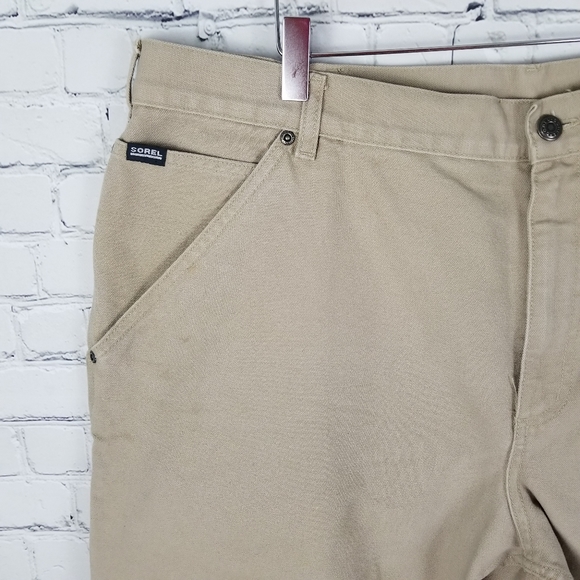 SOREL | tan denim jeans - Picture 3 of 8